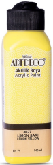 ARTDECO AKRİLİK BOYA 140 ML LİMON SARI Y-070R-3627