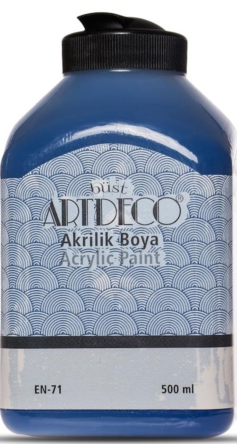 ARTDECO AKRİLİK BOYA 500 ML LACİVERT Y-070L-3611