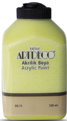 ARTDECO AKRİLİK BOYA 500 ML FISTIK YEŞİL Y-070L-3659