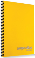 ÇINAR DEFTER A4 COMPOSITION PROJE SPİRALLİ PP KAPAK 80 YP. KARELİ 72852