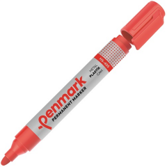PENMARK PERMANENT MARKÖR YUVARLAK UÇ KIRMIZI HS 405 03
