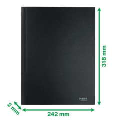 LEITZ İNCE DOSYA RECYCLE  A4 CARD L-3906 SİYAH