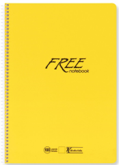 KESKİN DEFTER FREE A5 PP KAPAK SPİRALLİ 80 YP. KARELİ 450122