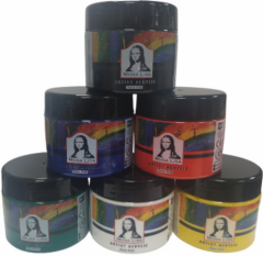SÜDOR AKRİLİK BOYA SET MONALISA 6 LI ANA RENK 125 ML MA125-X6-1