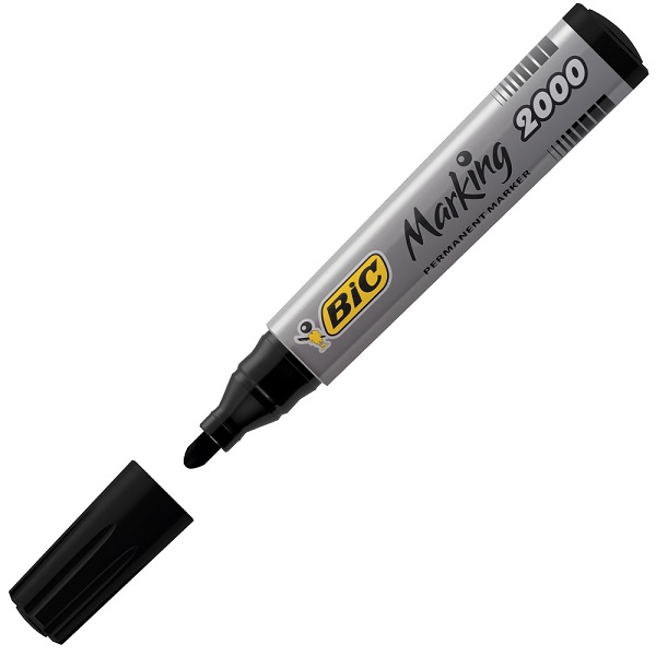 BIC PERMANENT MARKÖR 2000 12 Lİ SİYAH 8209153