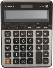CASIO HESAP MAKİNESİ MASAÜSTÜ GX-120B 12 HANE
