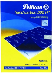 PELİKAN KARBON KAĞIDI 500H HAND MAVİ 417014