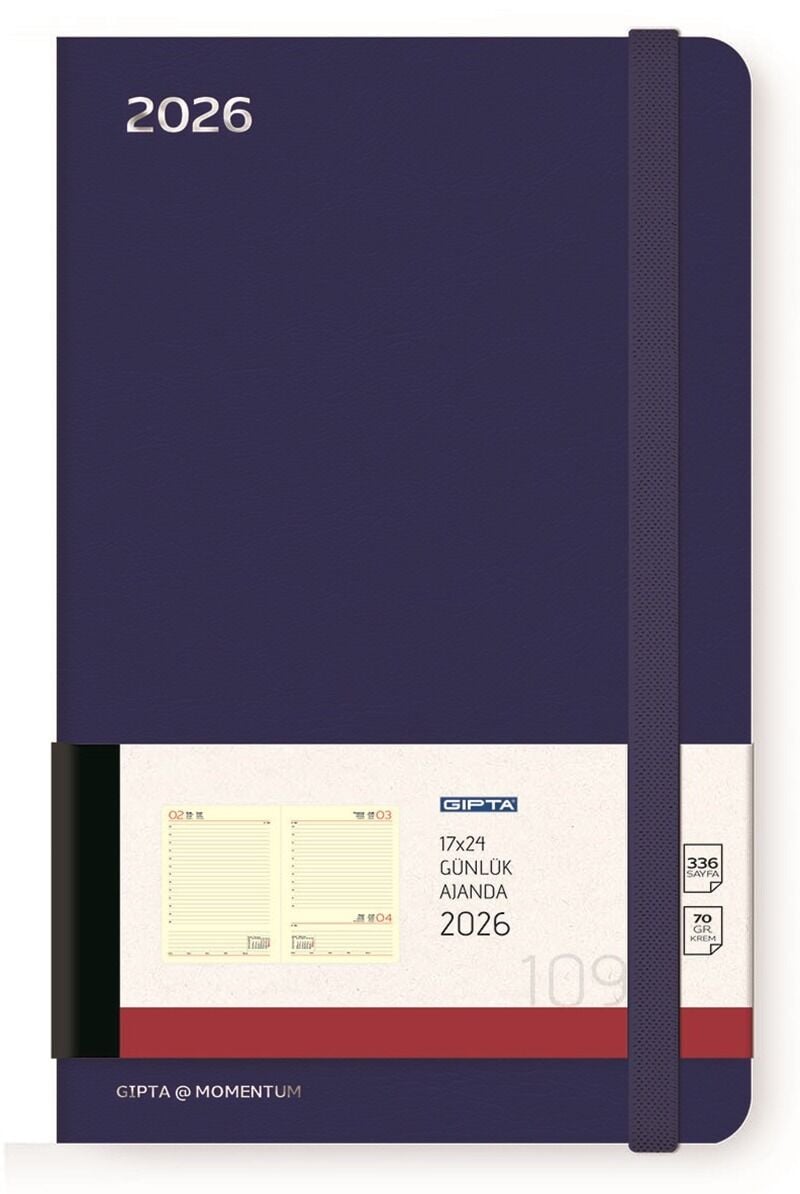GIPTA AJANDA GÜNLÜK 17x24 MOMENTUM 109-MUK