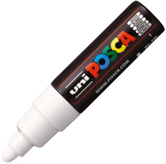 UNİ POSTER MARKÖRÜ POSCA PC-7M 4.5-5.5 BEYAZ