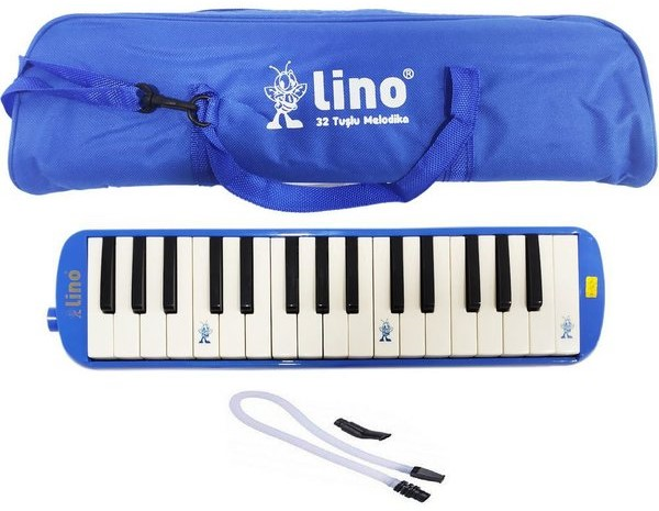 LİNO MELODİKA 32 TUŞLU BEZ ÇANTA MAVİ LN-32-MS