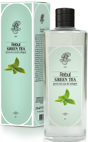 REBUL KOLONYA 250 ML CAM ŞİŞE GREEN TEA EDC  TM02446