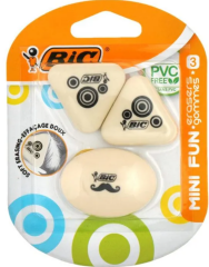 BIC SİLGİ MİNİ FUN 3 LÜ BLS. 927870