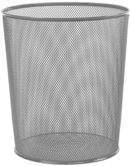 MAS ÇÖP KOVASI METAL TAM DELİKLİ 10 LT SILVER 854