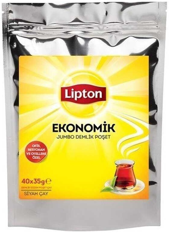LİPTON DEMLİK POŞET ÇAY 40 LI EKONOMİK JUMBO 35 GR 67770647-69799200