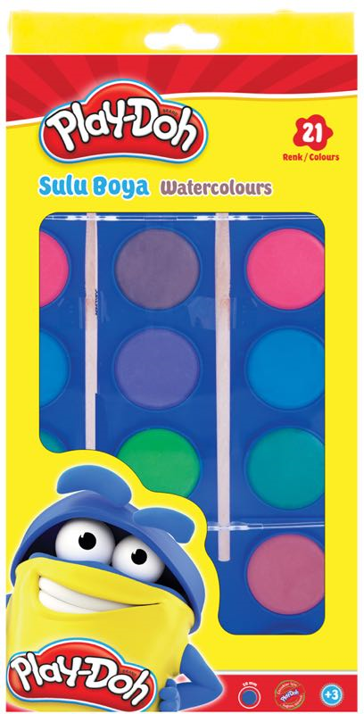 PLAY-DOH SULUBOYA 21 RENK SU004