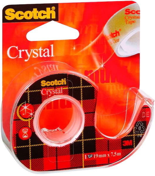 SCOTCH BANT MAKİNESİ KRİSTAL 19MM X 7,5M 6-1975D