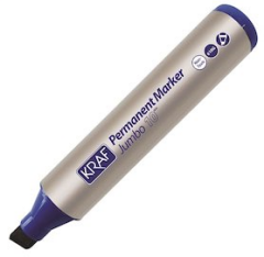 KRAF PERMANENT MARKÖR JUMBO 10MM 610G MAVİ