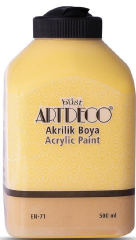 ARTDECO AKRİLİK BOYA 500 ML KANARYA SARISI Y-070L-3032