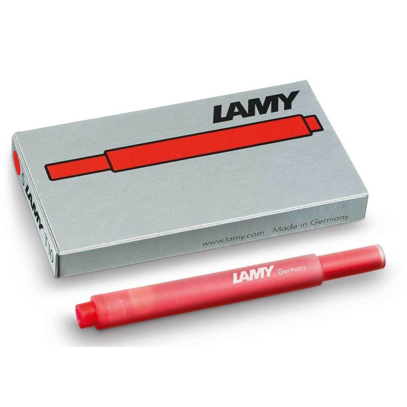 LAMY DOLMA KALEM  KARTUŞU KIRMIZI 5 Lİ T10K