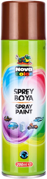 NOVA COLOR SPREY BOYA 200 ML BAKIR NC-813