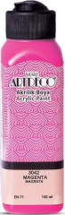 ARTDECO AKRİLİK BOYA 140 ML MAGENTA Y-070R-3042