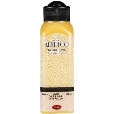 ARTDECO AKRİLİK BOYA 140 ML OKRE SARI Y-070R-3065
