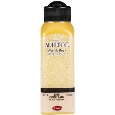 ARTDECO AKRİLİK BOYA 140 ML OKRE SARI Y-070R-3065