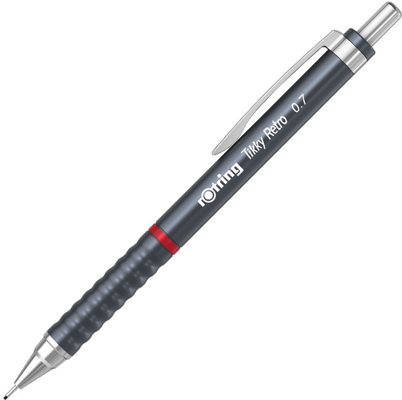 ROTRİNG VERSATİL KALEM RETRO TIKKY 0.7 METALİK GRİ 2202570