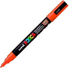UNİ POSTER MARKÖRÜ POSCA 0.9-1.3 PC-3M TURUNCU
