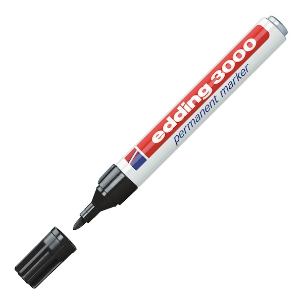 EDDING PERMANENT MARKÖR E-3000 SİYAH