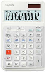 CASIO HESAP MAKİNESİ MASAÜSTÜ JE-12E-WE-W-DP