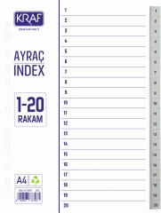 KRAF SEPERATÖR 1020 1-20 RAKAM