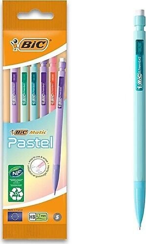 BIC VERSATİL KALEM BICMATIC COMBO 0.7  5 Lİ POŞET 880410