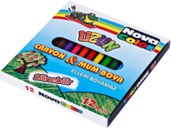 NOVA COLOR MUM BOYA 12 Lİ UZUN NC-2112