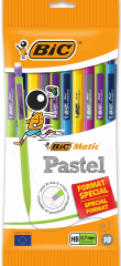 BIC VERSATİL KALEM BICMATIC PASTEL 0.7 10 LU BLİSTER PACK 511026