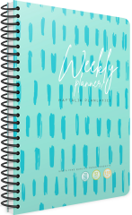 GIPTA PLANNER 20x28 FLEXI SPİRALLİ SERT KAPAK 52 YP. ÇİZGİLİ 3410