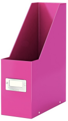 LEITZ MAGAZİNLİK WOW CLICK & STORE L-6047 KARTON METALİK PEMBE