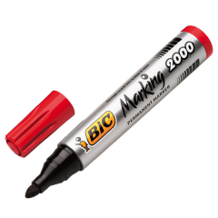 Bic Permanent Markör 2000 12 Li Kırmızı 8209133