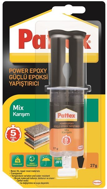 PATTEX YAPIŞTIRICI EPOXY MIX 27 GR 1380802