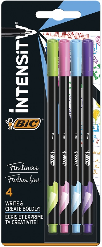BIC FINELINER INTENSITY 4 LÜ FUN BLS. 942076