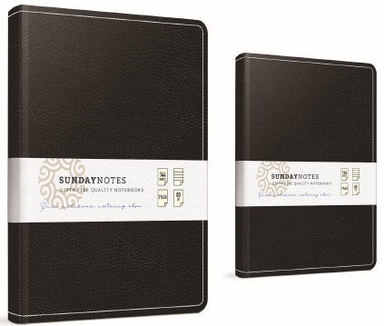 GIPTA DEFTER SUNDAY NOTES 19X26 İPLİK DİKİŞLİ DERİ KAPAKLI 140 YP. KARELİ 4928
