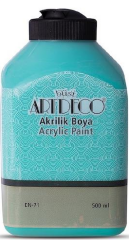 ARTDECO AKRİLİK BOYA 500 ML SU YEŞİLİ Y-070L-3662