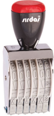 SIRDAŞ NUMARATÖR 9MM 6 HANE 1596