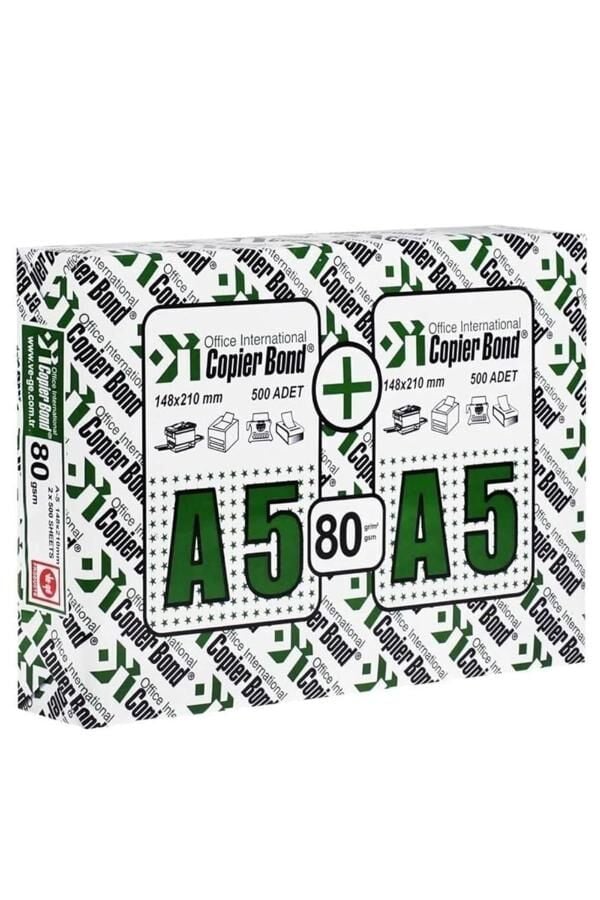 VEGE FOTOKOPİ KAĞIDI COPIERBOND A5 (1000 Lİ PAKET)