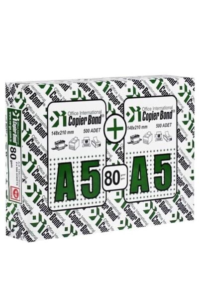 VEGE FOTOKOPİ KAĞIDI COPIERBOND A5 (1000 Lİ PAKET)