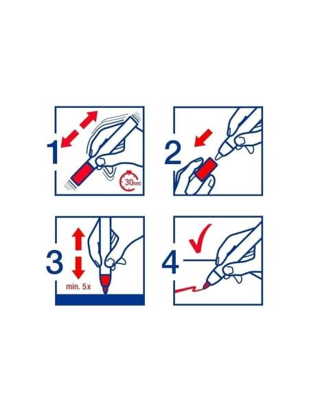 EDDING MOBILYA RÖTUŞ KALEMİ E-8900 SİYAH BLS.
