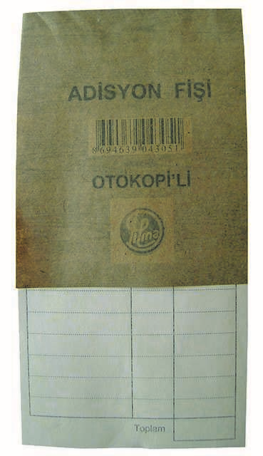 DİLMAN ADİSYON FİŞİ OTOKOPİLİ 8x16.5 4305