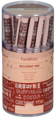 BRUNO VISCONTI TÜKENMEZ KALEM FUN WRITE 0.5 MAVİ KAHVE SAATİ GLACE 20-0212/67