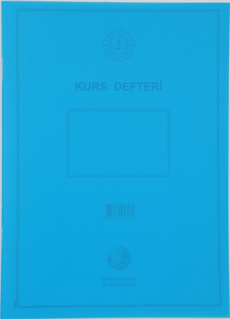 DİLMAN KURS DEFTERİ DİKİŞLİ PP KAPAK 20x28 24 YP 5328