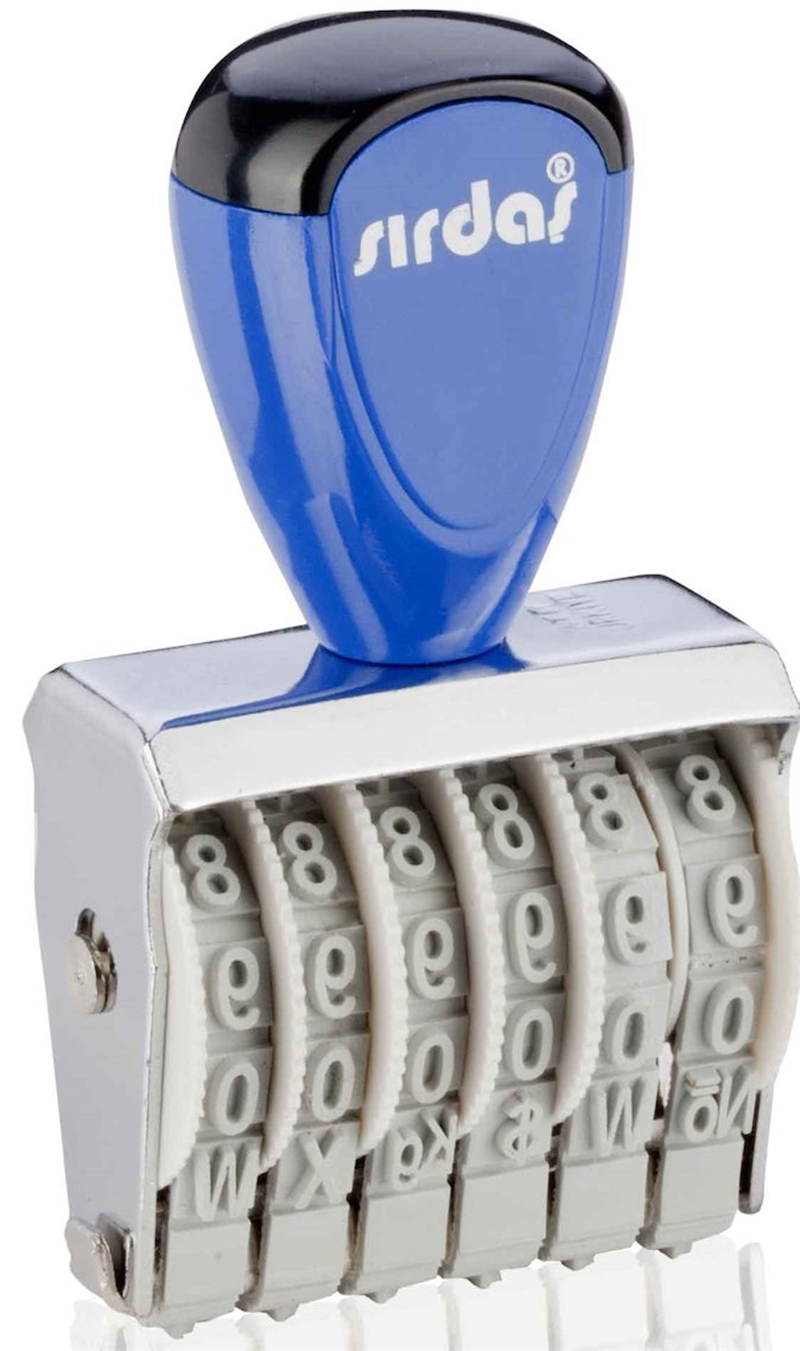 SIRDAŞ NUMARATÖR 5MM 6 HANE 1656